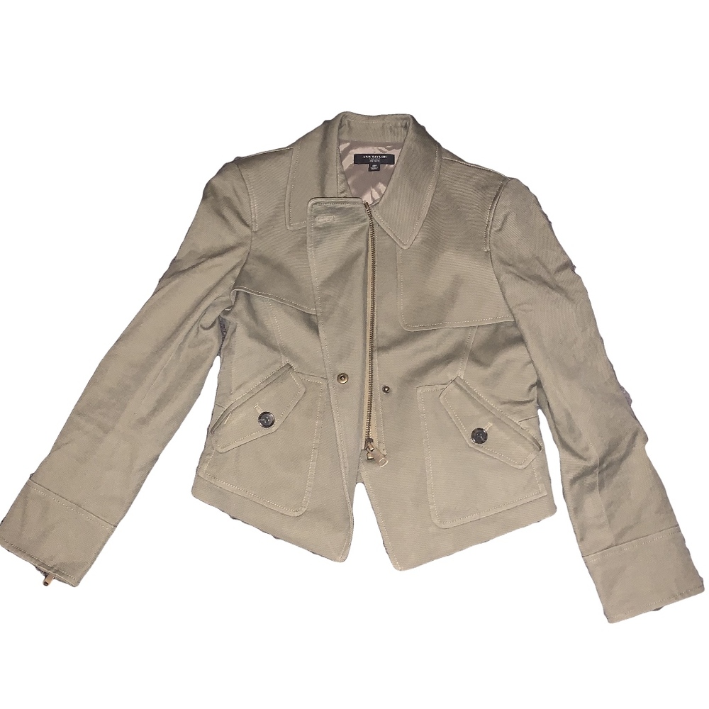 Ann Taylor Zip Jacket Size 6P